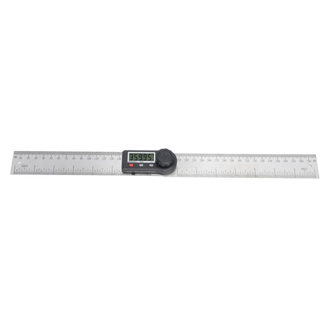 PAOMIAN Digital Angle Ruler 200mm 360 Degree Lockable LCD Clear Display