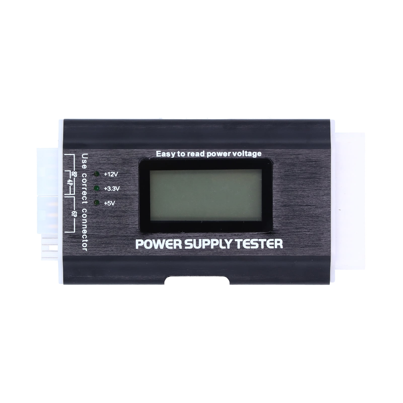 PAOMIAN Power Supply Tester Digital Support for PCIE Graphics 6Pin ...