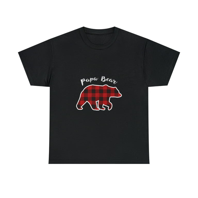 Grandpa Bear | Men Red Plaid Christmas Pajama Family Gift