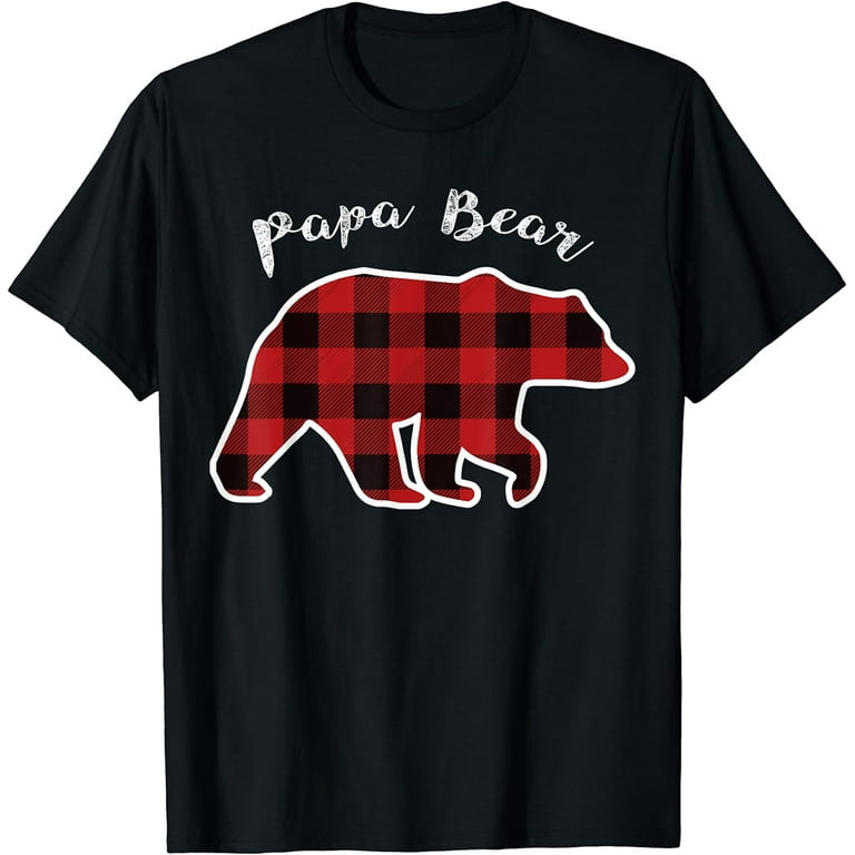 Papa Or Daddy Bear Distressed T-Shirt Papa Or Daddy Bear Distressed T-Shirt