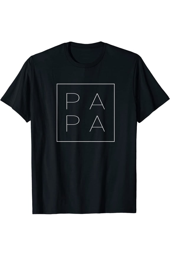 PAPA Funny Fathers Day Present for Dad Papa Grandpa Dada T-Shirt