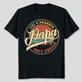 thumbnail image 1 of PAPA Like A Grandpa Only Cooler Funny Dad Papa Grandfather Unisex T-Shirt, Sizes S-5XL, Gategoo, 1 of 5