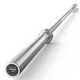 thumbnail image 1 of ROALW 7FT Olympic Barbell 1000LB Capacity – Heavy Duty Strength Training Bar for Squat, Deadlift & Bench, Silver, 1 of 8