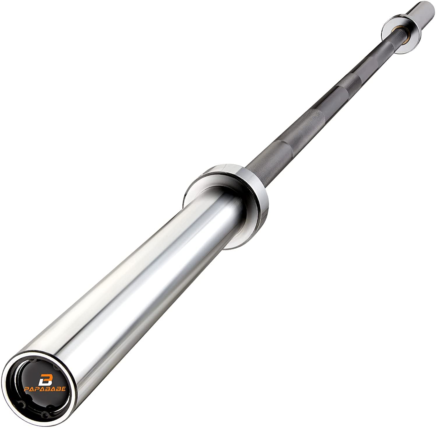 PAPABABE Olympic Barbell 7Foot 1200 lb Capacity Olympic Barbell,Weight