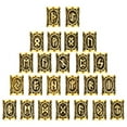 thumbnail image 1 of PAPADA 24PCS/Set Viking Rune Beads Hair Beard Pendant Antique DIY Bracelet Jewelry, 1 of 7