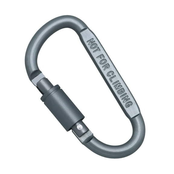 PAPADA Aluminum Alloy D-Shape Buckle Rock Climbing Carabiners Clip Twistlock Carabiners