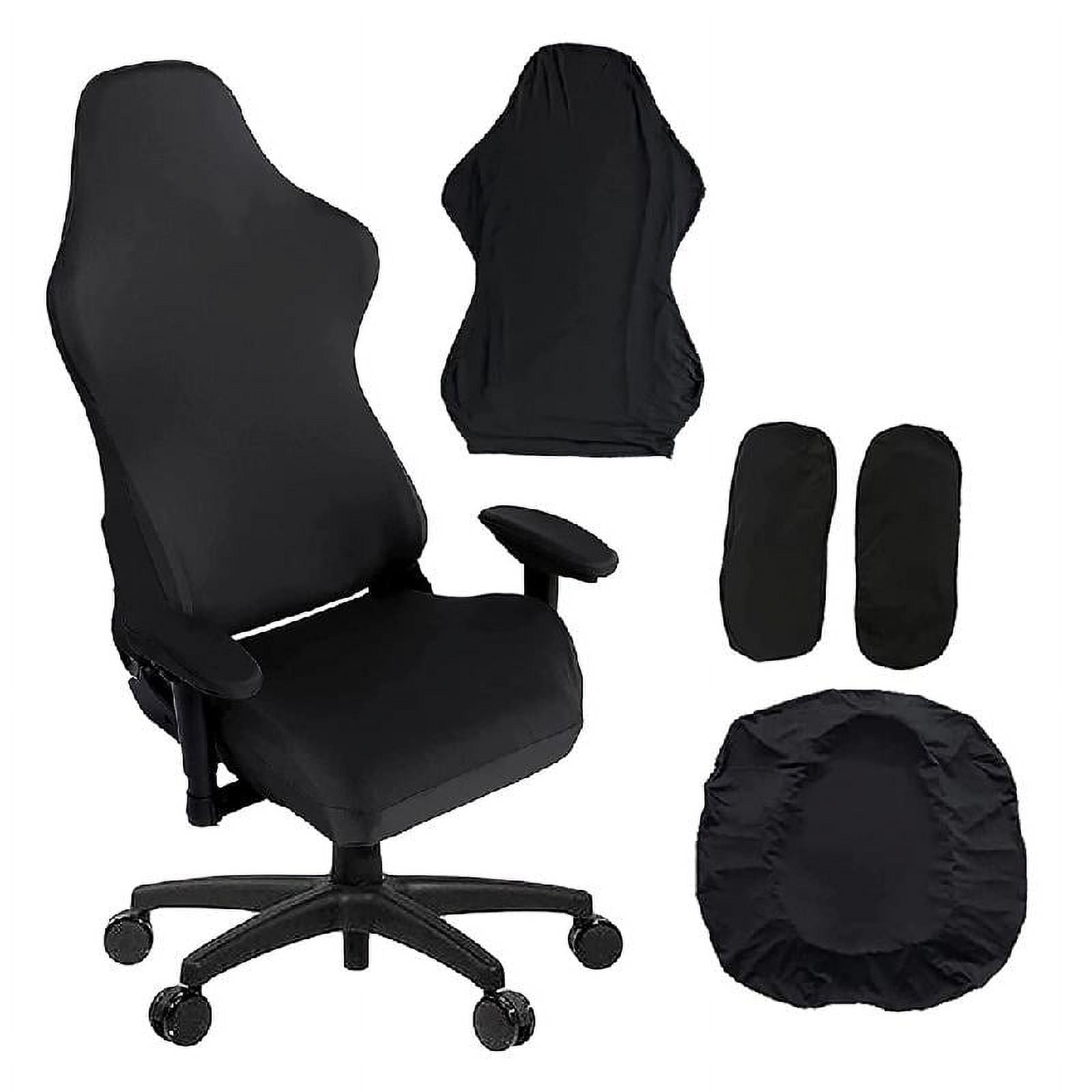PAPADA Ergonomic Office Computer Game Chair Slipcovers Stretchy Spandex ...