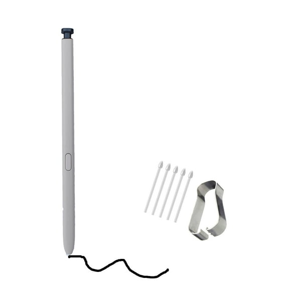 PAPAUTOP 1PCS Stylus Pen Touch S Pen Replacement with Stylus Tips (White) for Samsung Galaxy S25 Ultra 5G (Without Bluetooth)（Black）