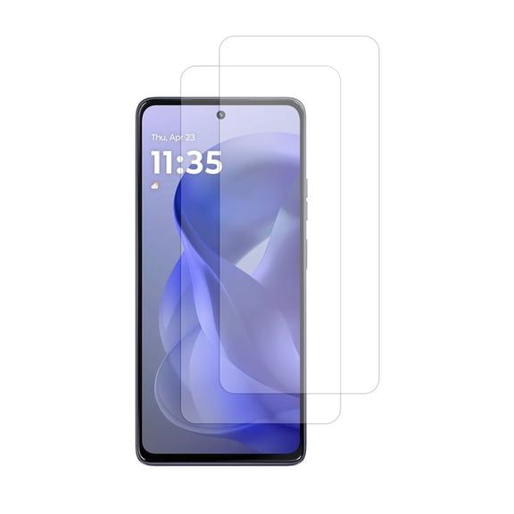 PAPAUTOP [2 Pcs] HD Clear Anti-Scratch Easy Installation Tempered Glass Screen Protector for Motorola Moto G Power 5G 2025