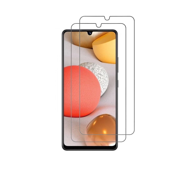 PAPAUTOP [2 Pcs] HD Clear Anti-Scratch Easy Installation Tempered Glass Screen Protector for Samsung Galaxy A42
