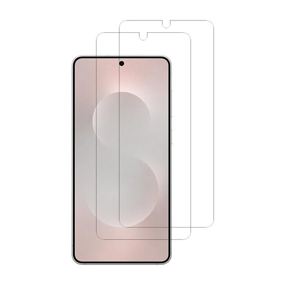 PAPAUTOP [2 Pcs] HD Clear Anti-Scratch Easy Installation Tempered Glass Screen Protector for Samsung Galaxy S25 Edge 5G 2025