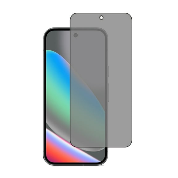 PAPAUTOP [2 Pcs] for Google Pixel 10 2025 Privacy Anti-Spy Easy Installation Black Tempered Glass Screen Protector