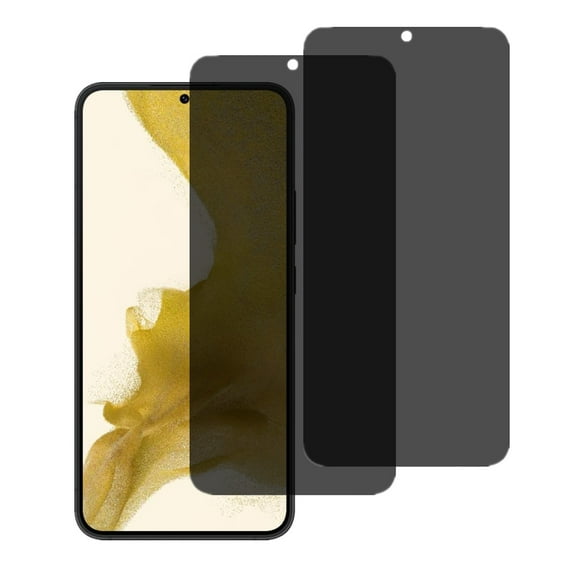 PAPAUTOP [2 Pcs] for Samsung Galaxy S22 Plus Privacy Anti-Spy Easy Installation Tempered Glass Screen Protector