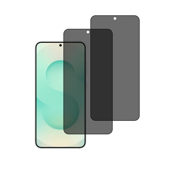 PAPAUTOP [2 Pcs] for Samsung Galaxy S25 Plus 5G 2025 Privacy Anti-Spy Easy Installation Tempered Glass Screen Protector