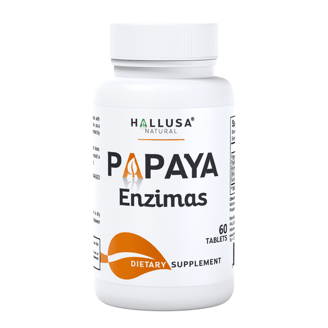 PAPAYA Enzymes Digestive Health Bloating and Heartburn 60 Tab