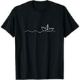 thumbnail image 1 of PAPER SHIP SAILING | Captain Boat | Skipper | Nautical funny T-Shirt, 1 of 4