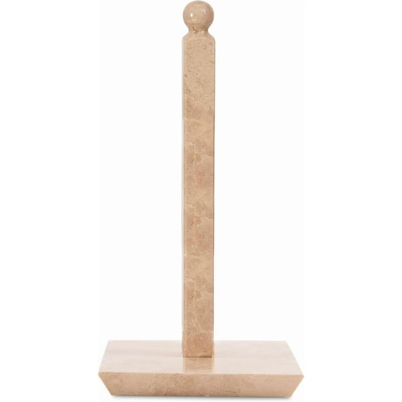 Radicaln Verona Marble Paper Towel Holder 12.5" Stone Paper Towel Organizer for Kitchen Countertop Storage, Kitchen Essentials, Elegant Freestanding Roll Stand for Bathroom and Home Décor