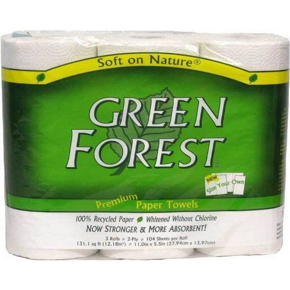 PAPER TOWELS WHT 104CT Pack of 30