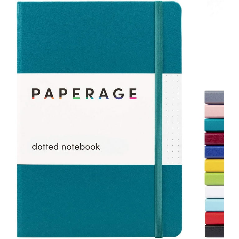 https://i5.walmartimages.com/seo/PAPERAGE-Dotted-Journal-Notebook-Turquoise-160-Pages-Hardcover-5-7-x-8_7eb1cbdc-6474-4d26-8ffe-498bbce9b964.2d82e83a15c146451b4df7dadb38e1a9.jpeg?odnHeight=768&odnWidth=768&odnBg=FFFFFF