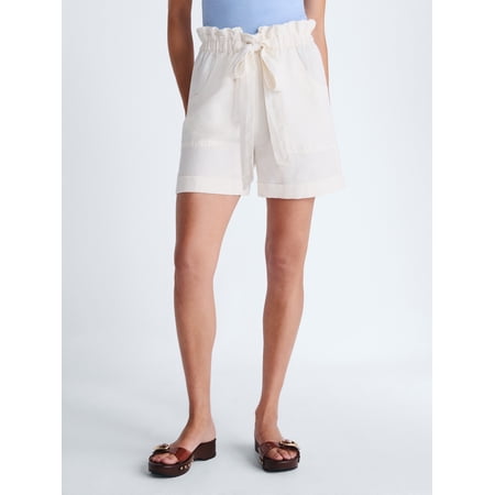 Scoop Women's Paperbag Shorts, Sizes XS-XXL