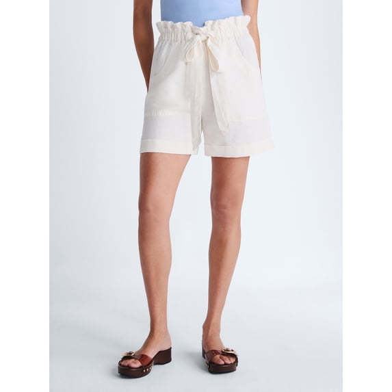 Scoop Women's Paperbag Shorts, Sizes XS-XXL