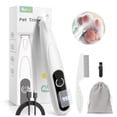 thumbnail image 1 of PAPMINI Dog Grooming Kit with LED Display & Light, 35dB Ultra-Quiet Dog Clippers, Cordless Dog Hair Trimmer, Type-C Rechargeable Pet Grooming Clippers for Paws, Ears, Face, & Body, 1 of 10