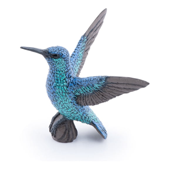 PAPO Wild Animal Kingdom Hummingbird Toy Figure, Turquoise (50280)