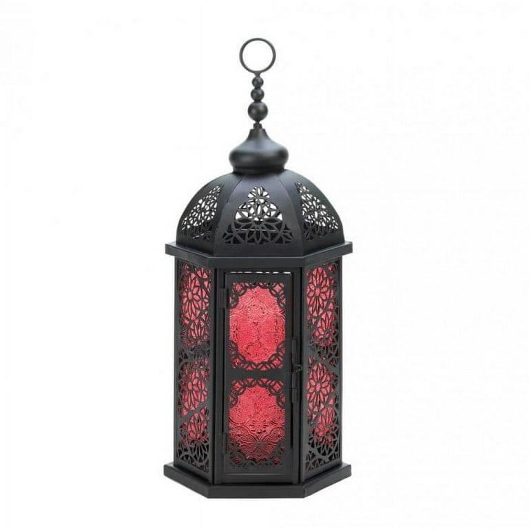 Gallery Of Light Tall Moroccan-Style Candle Lantern Gallery Of Light Tall Moroccan-Style Candle Lantern