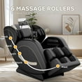 thumbnail image 1 of PAPROOS Massage Chair Recliner, Zero Gravity with Full Body Air Pressure, Shiatsu 4D Recliner with Heated Bluetooth Foot Roller Airbags Kneading, Black, 1 of 10