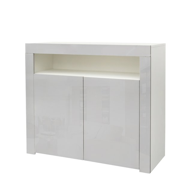 PAPROOS Sideboard Storage Modern Kitchen Buffet with