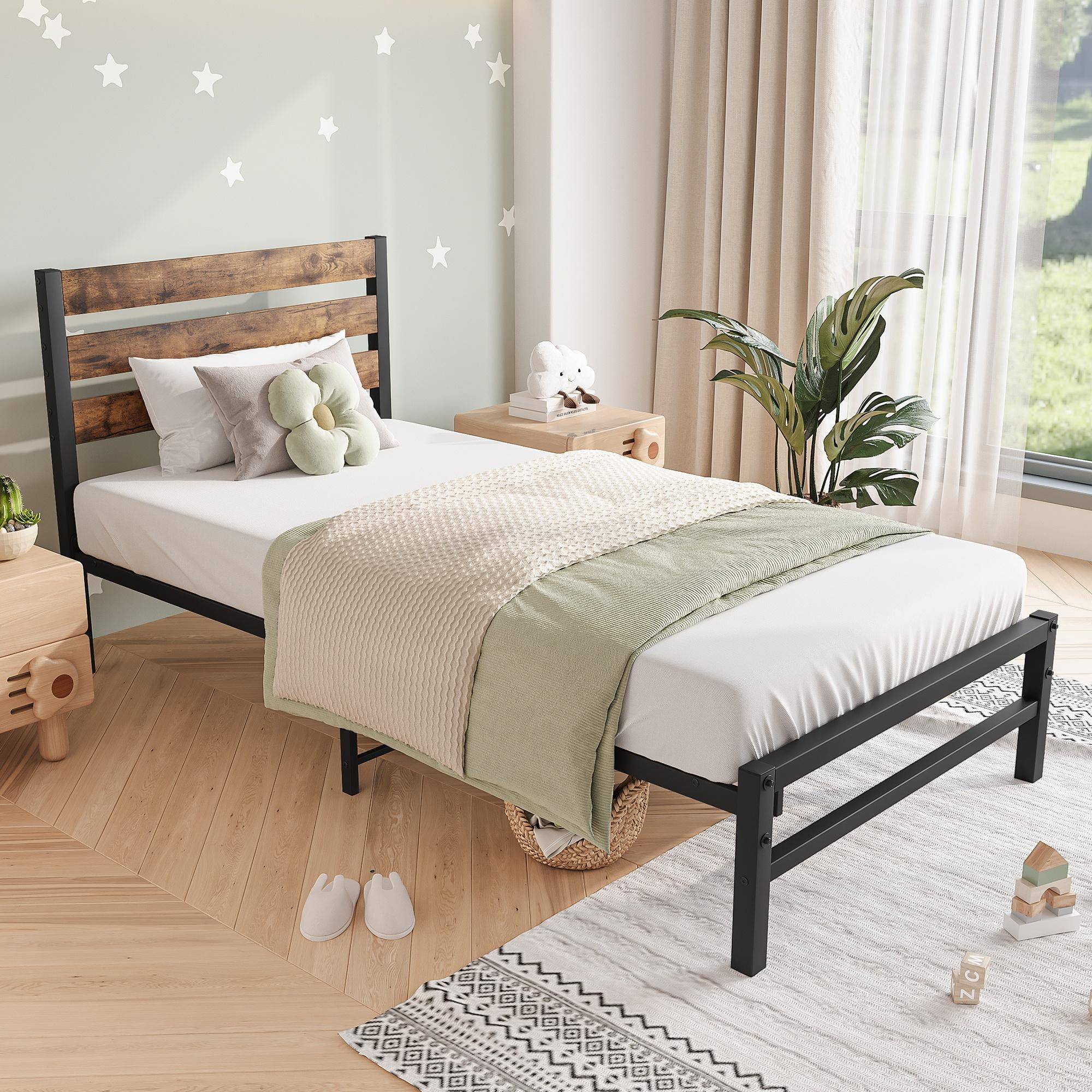 Heavy duty single bed discount
