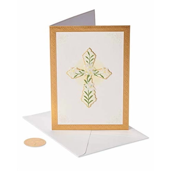 PAPYRUS SYMPATHY CARD CROSS MULTI