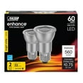 thumbnail image 1 of PAR16 E26 Medium Floodlight, Bright White - 60W Equivalence - Pack of 2, 1 of 1