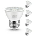 PAR16 LED Short Neck Recessed Spotlight Bulb 6W Daylight 5000K Pack