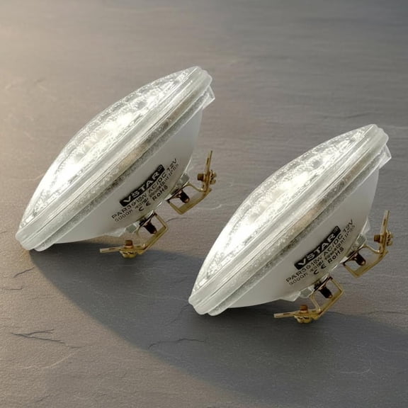 PAR36 LED Bulb, 15W 2050LM, With Lenses, 5000K, High Concentration, Super Bright, Multipurpose Tractor Light, Pack of 2
