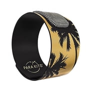 PARAKITO Mosquito Insect & Bug Repellent Wristband - Waterproof, Outdoor Pest Repeller Bracelet w/ Natural Essential Oils - Gold Edition Party Wristbands Las Vegas