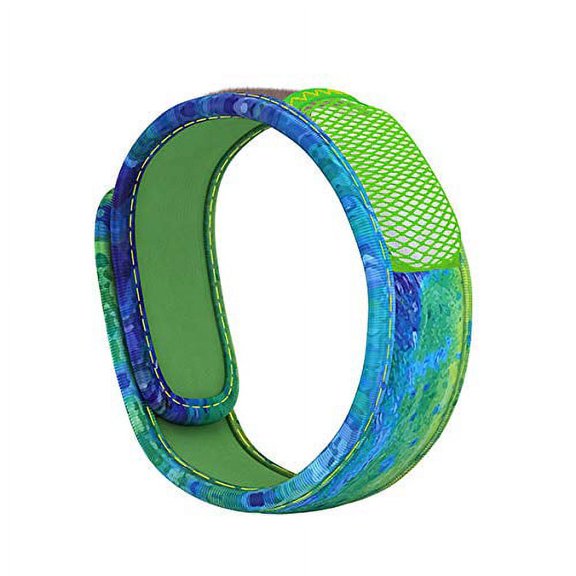 PARA KITO Mosquito Insect & Bug Repellent Wristband - Waterproof Outdoor Pest Repeller Bracelet w/Natural Essential Oils (Mahi-Mahi)
