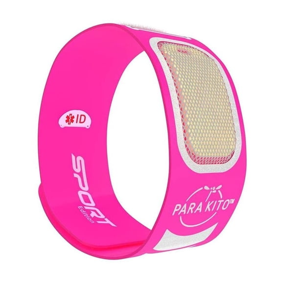 PARA'KITO Mosquito Repellent - Sport Edition Wristbands - Fuschia