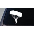 thumbnail image 1 of PARACHUTE STICKER paratrooper Decal Sticker Skydiving 6" *D668*, 1 of 1