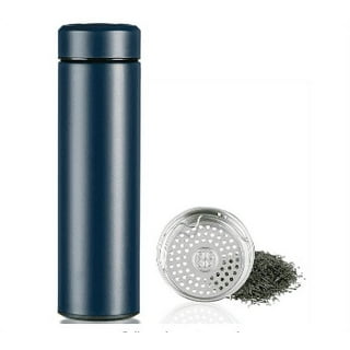 Pakhofh 500Ml (16.9oz) 304 Stainless Steel Thermos Vacuum Flask with 2  Thermos Cup (Set) (Green) 