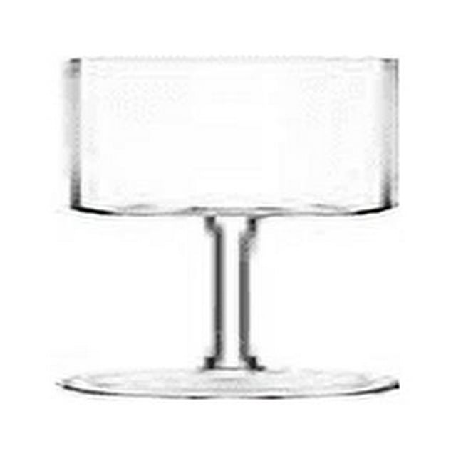 PARACITY Wine Glasses, Square Wine Glasses set of 2, Square Wine