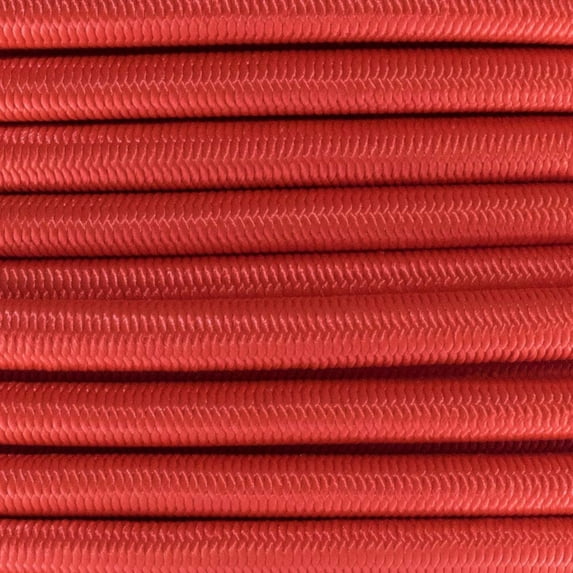 PARACORD PLANET 3/8 Inch Elastic Bungee Nylon Shock Cord Stretch String Crafting - Various Colors - Multiple Lengths - Made In USA