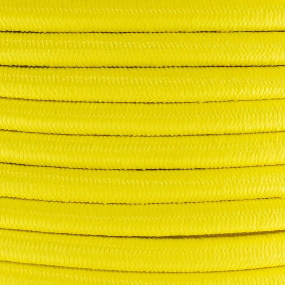 Paracord Planet 3/8" inch Elastic Bungee Nylon Shock Cord Crafting Stretch String – Various Colors – 10, 25, 50 & 100 Foot Lengths – Made in USA