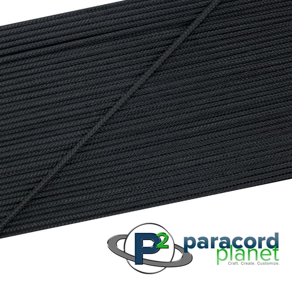 PARACORD PLANET | All Types of Black Parachute Cord – 95 Paracord, 250 FT Spool