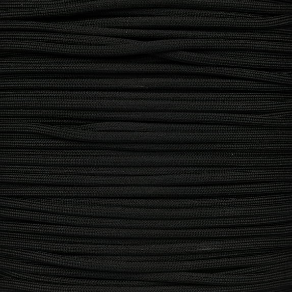 PARACORD PLANET | All Types of Black Parachute Cord – Wilderness Paracord, 250 FT Spool