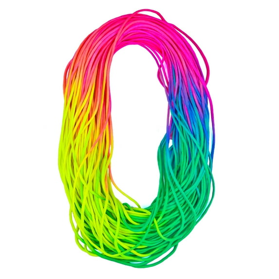 PARACORD PLANET Colorful Rainbow Cord Tie Dye Style Type III 7 Strand 550 Paracord - Available in 10, 25, 50, 100, 250, & 500 Feet