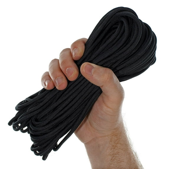 PARACORD PLANET MilSpec Paracord - 7 Strand, 550 lb or 11 Strand, 750 lb Break Strength - USA Made 550 & 750 Outdoor Survival Cord - Parachute Cord