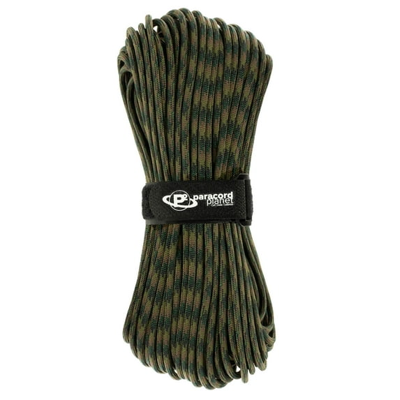 PARACORD PLANET Wilderness Cord - 10 Feet, 25 Feet, 50 Feet, and 100 Feet - Available in a Variety of Colors