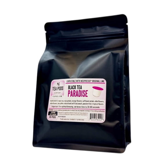 Paradise blend tea pods compatible with Nespresso OriginalLine