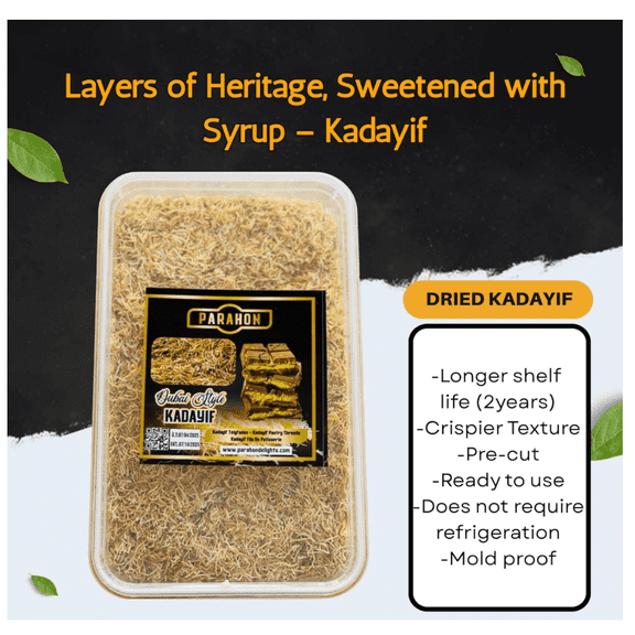 PARAHON Kunafa Kataifi Shredded Filo Pastry 250g